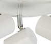 Plafoniera-Contemporanea-Rollo-Acciaio-Bianco-Vetro-Cromo-Led-11,5W-3000K