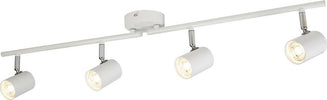 Plafoniera-Contemporanea-Rollo-Acciaio-Bianco-Vetro-Cromo-Led-16,1W-3000K
