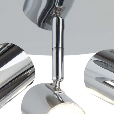 Plafoniera-Contemporanea-Rollo-Acciaio-Cromo-Vetro-Trasparente-Led-11,5W-3000K