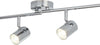 Plafoniera-Contemporanea-Rollo-Acciaio-Cromo-Vetro-Trasparente-Led-16,1W-3000K