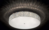 Plafoniera-Contemporanea-Roma-Metallo-Cristallo-Cromo-12-Luci-3W-3000K