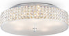 Plafoniera-Contemporanea-Roma-Metallo-Cristallo-Cromo-9-Luci-3W-3000K-Luce-Calda