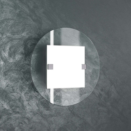 Plafoniera-Contemporanea-Round-Metallo-Bianco-Vetro-2-Luci-E27-D.40Cm