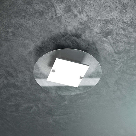 Plafoniera-Contemporanea-Round-Metallo-Bianco-Vetro-2-Luci-E27-D.52Cm