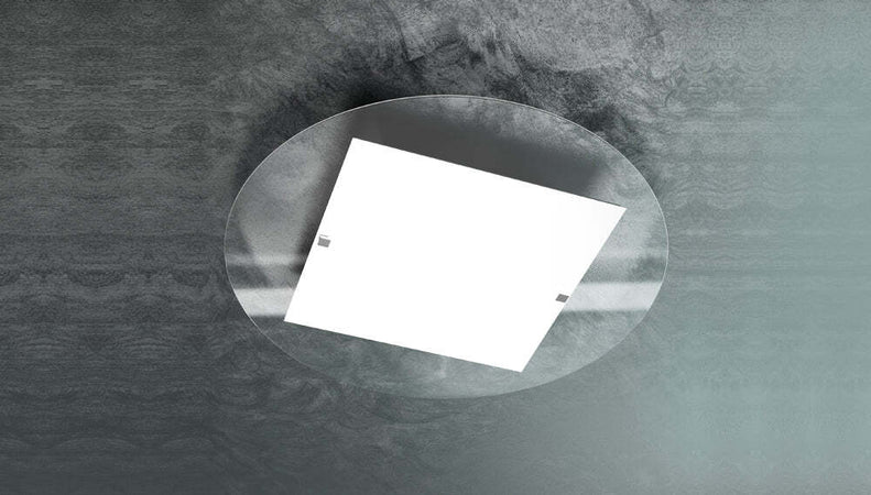 Plafoniera-Contemporanea-Round-Metallo-Bianco-Vetro-4-Luci-E27-D.75Cm