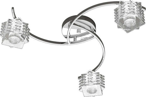 Plafoniera-Contemporanea-Rubik-Metallo-Cromo-Diffusore-Cristallo-3-Luci-G9