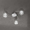 Plafoniera-Contemporanea-Rubik-Metallo-Cromo-Diffusore-Cristallo-3-Luci-G9
