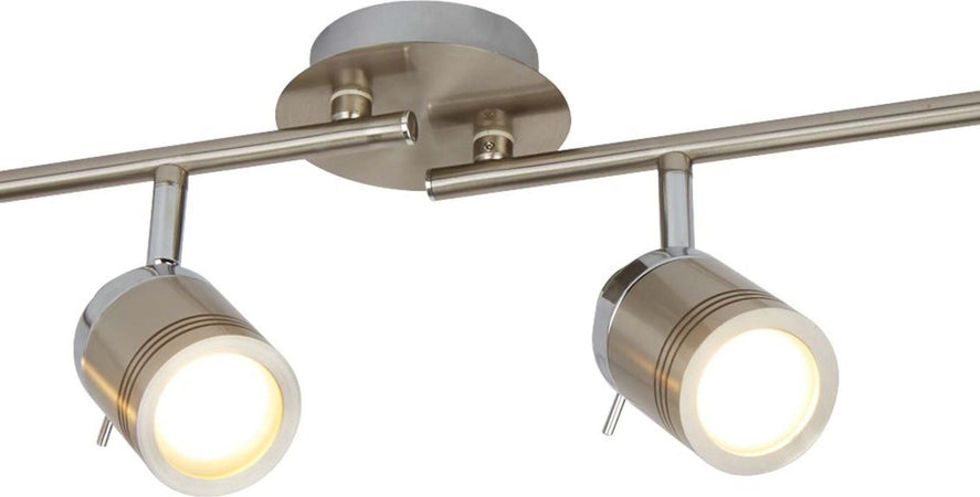 Plafoniera-Contemporanea-Sansone-Acciaio-Argento-Policarbonato-Cromo-4-Luci-Gu10