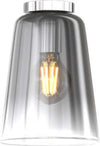 Plafoniera-Contemporanea-Shaded-Metallo-E-Vetro-Cromo-1-Luce-E27