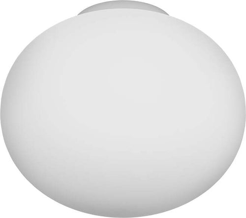 Plafoniera-Contemporanea-Soft-Metallo-Cromo-Vetro-Acidato-Opaco-1-Luce-E27-35Cm