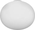 Plafoniera-Contemporanea-Soft-Metallo-Cromo-Vetro-Acidato-Opaco-1-Luce-E27-45Cm