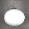 Plafoniera-Contemporanea-Soft-Metallo-Cromo-Vetro-Acidato-Opaco-1-Luce-E27-45Cm