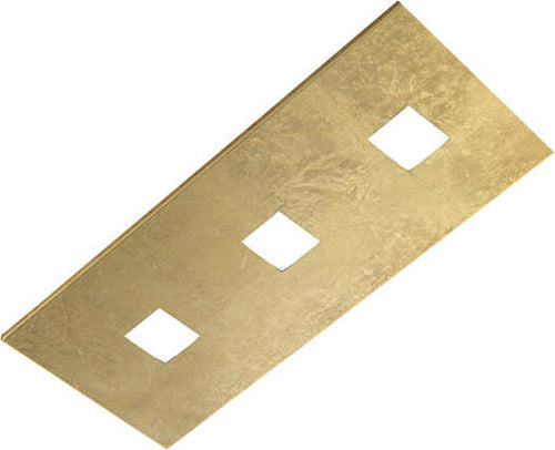 Plafoniera-Contemporanea-Sparta-Metallo-Foglia-Oro-3-Luci-Gx53