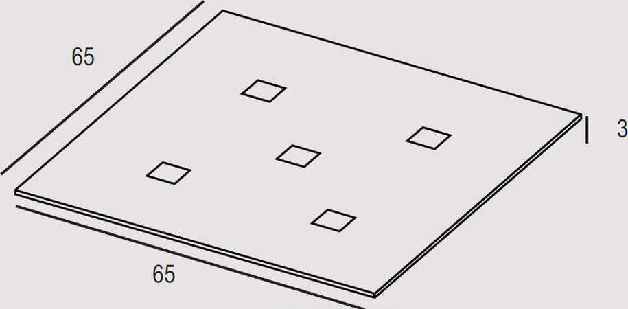 Plafoniera-Contemporanea-Sparta-Metallo-Grigio-Perla-5-Luci-Gx53