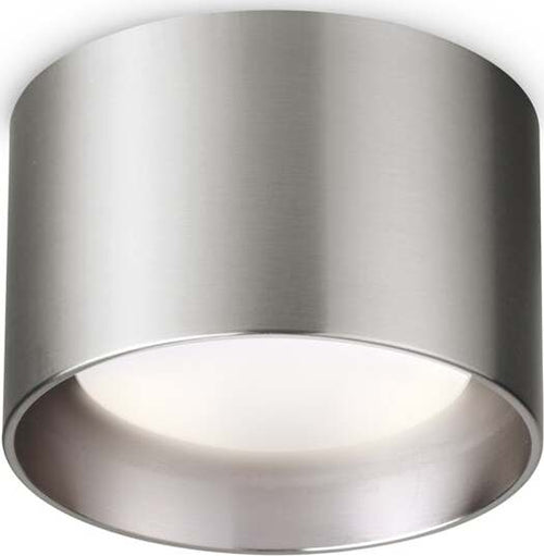 Plafoniera-Contemporanea-Spike-Alluminio-Grigio-1-Luce-Gx53-15W-3000K-Ip20