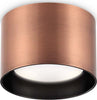 Plafoniera-Contemporanea-Spike-Alluminio-Rame-1-Luce-Gx53-15W-3000K-Ip20