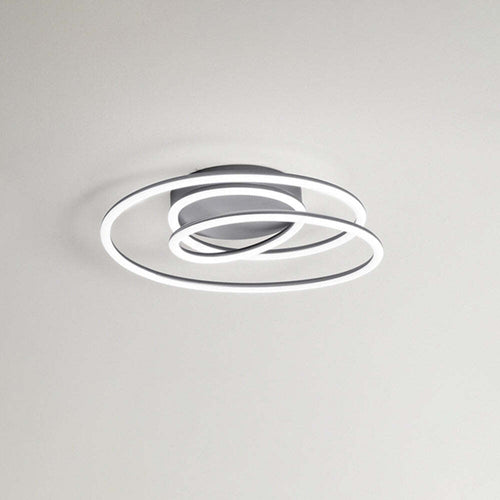 Plafoniera-Contemporanea-Spira-Alluminio-Grigio-Led-Integrato-68W