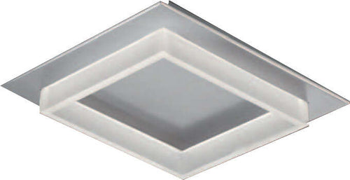 Plafoniera-Contemporanea-Square-Metallo-Grigio-Perla-Led-28W