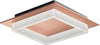 Plafoniera-Contemporanea-Square-Metallo-Oro-Rosato-Led-40W