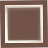 Plafoniera-Contemporanea-Square-Metallo-Ruggine-Led-28W