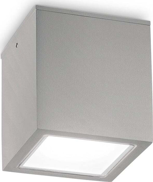 Plafoniera-Contemporanea-Techo-Alluminio-Grigio-1-Luce-Gu10-20W-Ip54