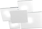 Plafoniera-Contemporanea-Upgrade-Metallo-Bianco-E-Vetro-4-Luci-E27-71Cm