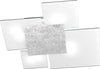 Plafoniera-Contemporanea-Upgrade-Metallo-Foglia-Argento-E-Vetro-4-Luci-E27-71Cm