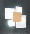 Plafoniera-Contemporanea-Upgrade-Metallo-Foglia-Oro-E-Vetro-4-Luci-E27-46Cm