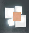 Plafoniera-Contemporanea-Upgrade-Metallo-Foglia-Rame-E-Vetro-4-Luci-E27-46Cm