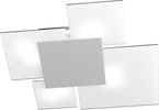 Plafoniera-Contemporanea-Upgrade-Metallo-Grigio-E-Vetro-4-Luci-E27-71Cm