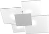 Plafoniera-Contemporanea-Upgrade-Metallo-Grigio-E-Vetro-4-Luci-E27-91Cm