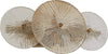 Plafoniera-Contemporanea-Wagon-Wheel-Acciaio-Adjustable-Vetro-6-Luci-G9