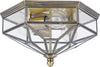 Plafoniera-Contemporanea-Zeil-Metallo-Bronzo-3-Luci-Diffusore-In-Vetro