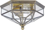 Plafoniera-Contemporanea-Zeil-Metallo-Bronzo-3-Luci-Diffusore-In-Vetro
