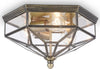 Plafoniera-Contemporanea-Zeil-Metallo-Bronzo-3-Luci-Diffusore-In-Vetro