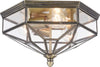 Plafoniera-Contemporanea-Zeil-Metallo-Bronzo-3-Luci-Diffusore-In-Vetro