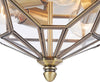 Plafoniera-Contemporanea-Zeil-Metallo-Bronzo-3-Luci-Diffusore-In-Vetro