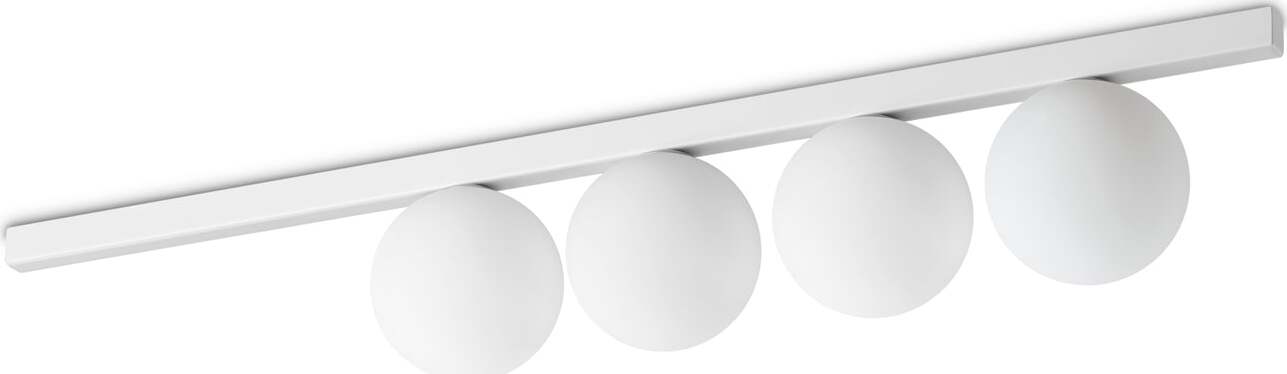 Plafoniera-Contemporaneo-Binomio-Metallo-Bianco-4-Luci-G9-4W-3000K-Ip20