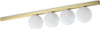 Plafoniera-Contemporaneo-Binomio-Metallo-Ottone-4-Luci-G9-4W-3000K-Ip20