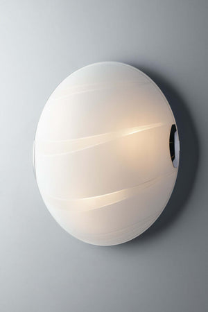 Plafoniera Cri Bianca 2Xe27 30Cm Illuminazione/Illuminazione per interni/Lampadari lampade a sospensione e plafoniere/Plafoniere Led Mall Home - Napoli, Commerciovirtuoso.it