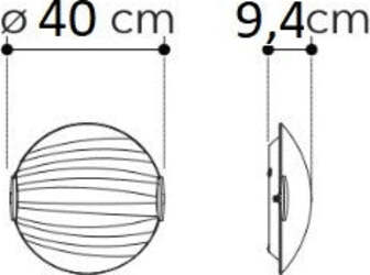 Plafoniera-Cri-Bianca-3Xe27-40Cm