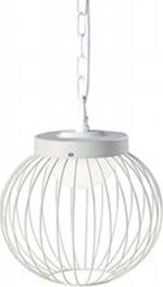 Plafoniera-Da-Esterno-Cage-Alluminio-E-Termoplastica-Bianco-Led-20W-4000K