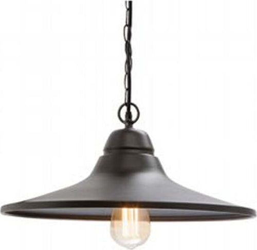Plafoniera-Da-Esterno-Contemporanea-Monet-Metallo-E-Porcellana-Nero-1-Luce-E27