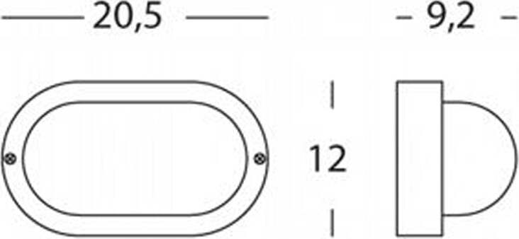 Plafoniera-Da-Esterno-Echo-Ovale-Termoplastica-E-Vetro-Bianco-1-Luce-E27