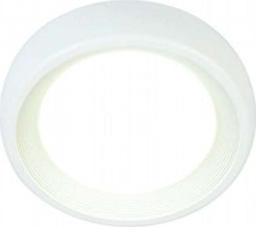 Plafoniera-Da-Esterno-Moderna-Loft-Alluminio-E-Termoplastica-Bianco-Led-8W-4000K