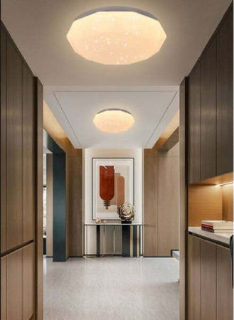 Plafoniera-Da-Soffitto-18-W-Lampadario-Lampada-Luce-Fredda-Naturale-Calda