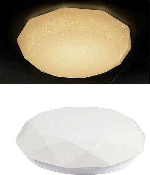 Plafoniera-Da-Soffitto-24-Watt-Lampadario-24-Led-Luce-Calda-3000k-Universo
