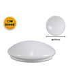 Plafoniera Da Soffitto Bianca 12 Watt 24 Led Small Luce 3000k 4000k 6500k C-01-s