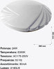 Plafoniera Da Soffitto Faretto Led 24w Tondo Ventaglio Pannello 2160lm 39cm Design Moderno Illuminazione/Illuminazione per interni/Lampadari lampade a sospensione e plafoniere/Plafoniere Trade Shop italia - Napoli, Commerciovirtuoso.it