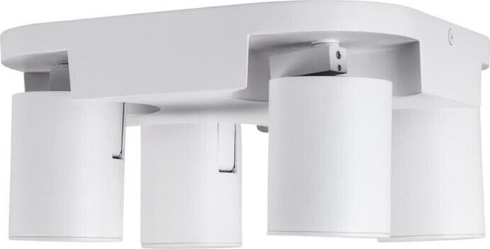 Plafoniera-Da-Soffitto-Lampada-Tonda-4-Porta-Faretto-Orientabile-Gu10-Bianco-Kovalmax